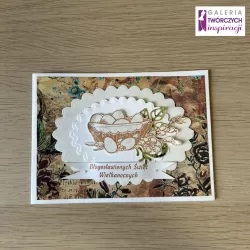 Błogosławionych Świąt Wielkanocnych 2 - Kartka 15 x 10,5 cm